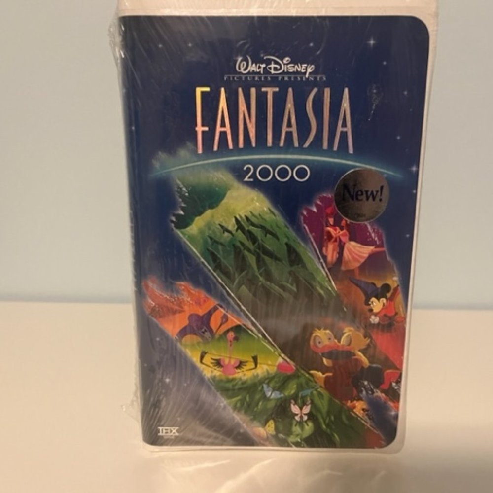 New Sealed VHS Disney Fantasia 2000 Movie